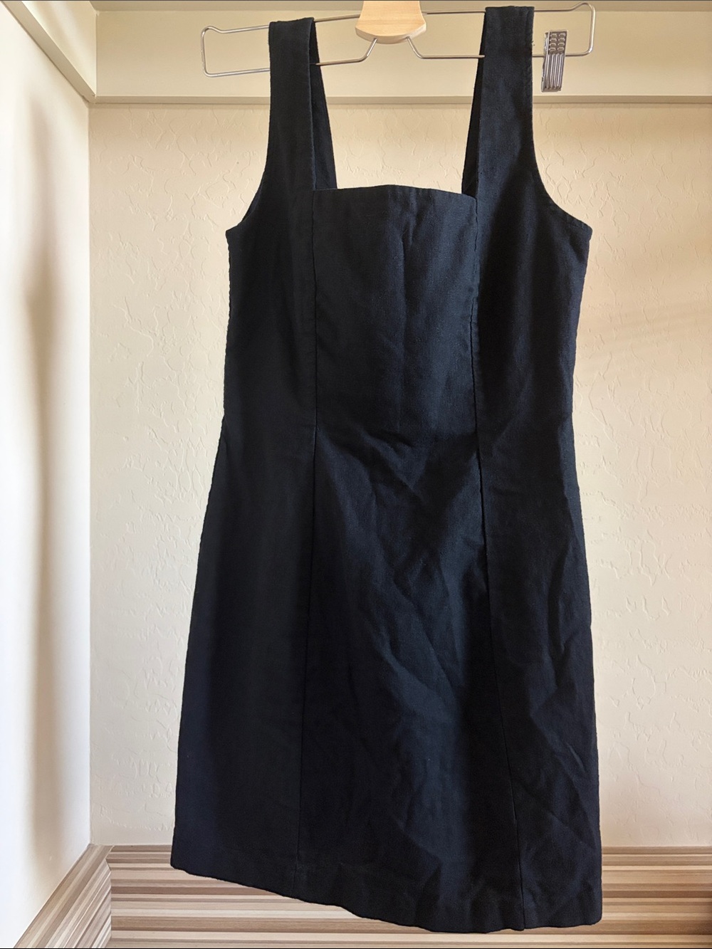 Classic Black Square-Neck Sleeveless Dress Old Navy Women’s XS
